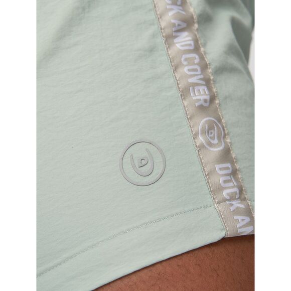 Duck and Cover Mens Gathport Swim Shorts / Sage - Picture 5 of 6